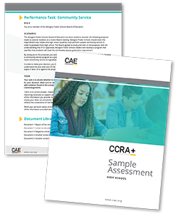 Sample CCRA+ Assessment — High School