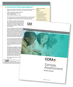 Sample CCRA+ Assessment — Middle School 