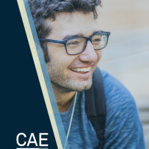 photo of white male college student